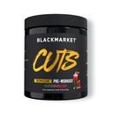 BlackMARKET CUTS Pre Workout - משקאות מטבוליים עבור גברים ונשים, גדול עבור שריר הגדרה, Thermogenic, Creatine חינם (מים, 30 משרתים)