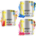 Cellucor C4 Sport Pre Workout אבקת Bundle (3 Flavors) - אנרגיה טרום עבודה עם Creatine + 135 מ"ג Caffeine ו Beta-Alanine Performance Band - NSF מוסמך לספורט 30 משרתים