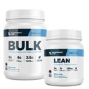 Transud Labs Bulk Pre-Workout (30 משרתים, Blue Raspberry) & Lean Pre-Workout (30 משרתים, Blue Raspberry)
