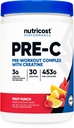 חומרים מזינים Pre-C Pre-Workout Complex with Creatine (Fruit Punch; 30 משרתים) אבקה - Boost Fintes Routines, 453g
