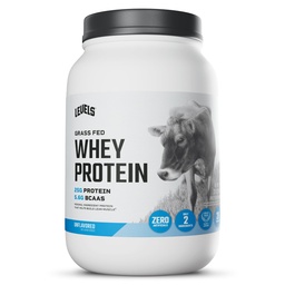 רמות Grass Fed Whey חלבון אבקת, לא מלאכותיים, 25G של חלבון, Unflavored, 2LB