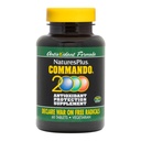 Natures Plus Commando 2000-60 טבליות - Antioxidant Protection - תמיכה המוח, תפקוד Circulatory ומערכת החיסון - Vegetarian, Gluten Free - 30 משרתים
