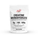HEARTH FOODS Creatine Monohydrate אבקת Micronized 500G - 100 משרתים, 5000 מ"ג Per משרת (5g) - עבור גברים ונשים צמיחה ושיקום - UNFL.
