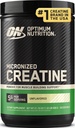 Optimum Nutrition Micronized Creatine Monohydrate אבקה, Unflavored, 120 משרתים, 600 גרמים (Packaging May Vary)