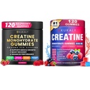 Creatine Monohydrate חניכיים עבור גברים ונשים, 9000MG Creatinemies סוכר חינם - BCAA 2:1, B12 B6 עבור כוח Boost, Focus & Endurance, טבעוני, non-GMO