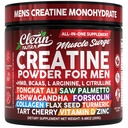 אבקת Nutra Creatine עבור גברים + HMB BCAA L Arginine L Citrulline Tongkat Ali Saw Palmetto Ashwagandha Collagen Flax Seed Turmeric Preworkout Stevia Nitric Oxide L Glutamine Amino Acids