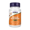 עכשיו תוספי מזון, קליני GI ProbioticTM, 50+ Formula, Strain מאומת, 60 ואג קפסולות