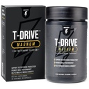 InnoSupps T-Drive Magnum Testosterone Booster Enhance Peak Performance Amplify Muscle Growth, Increase Libido & Energy Levels, Horny Goat Weed Tongkat Ali, Zinc, Fenugreek, Fat Burner 90 Caps/30 Days