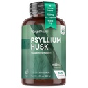 משקל עולמי Psyllium Husk קפסולות 1500 מ"ג עבור המשרת, 240 קפסולות טבעוניות - 4 חודשים אספקה - לבריאות העיכול - Daily Psyllium Husk סיבים תוסף - non-GMO, GMP-approved, & Allergen-FreeFreeFreeFreeFreeFree Health - Daily Psyllium Huskfi Supplemented