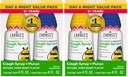 הדבש של זרבי Cough Syrup + Mucus Day & Night Value Pack,Daytime & Night Luckler Cough Syrup,Dark Honey, Ivy Leaf Extractor, Mixed Bre Flavor,4 Fl Oz,(Pack of 4)