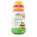 דבש הילדים של זרבי Cough Syrup + Mucus Daytime לילדים 2 + דבש כהה, Ivy Leaf, Zinc & Elderberry, #1 רופאי ילדים מומלץ, סמים ואלכוהול חינם, מעורב ברי פלאמור, 4 fl. oz.