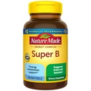 Nature Made Super B Complex ויטמינים לנשים וגברים, תוספת תזונתית לתמיכה במטבוליזם אנרגיה, Super ויטמין B Complex, 160 Softgels, 160 יום אספקה