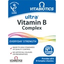 אולטרה ויטמין B-Complex Tablets - אריזה של 60 טבליות