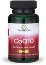 Swanson CoQ10 - Energy Antioxidant Support - Coenzyme Q10 תוסף - (100 Softgels, 100 מ"ג כל אחד)