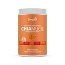 Chiamucil Prebiotic סיבים אבקת - Chia Fiber & Chicory Root (Inulin) for Digestive Health & Appetite Control - Gluten & Sugar חינם, טבעוני, Non-GMO, כתום - 35 משרתים