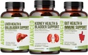 Kidney Cleanse Detox & Repair and Bladder Support- Kidney Support Supplement for Kidney Restore With Chanca Piedra,Cranberry, Juniper Berries for Kidney Detox and Bladder Health.60 Day Supply