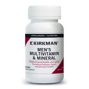 קירקמן 60 עד 90 גברים של Multi-Vitamin ומינרל Boost || 120 קפסולות צמחוניות || מספק תמיכה מקיפה של ויטמין ומינרלים לגברים מבוגרים ||ten ו- Casein חינם