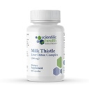 Milk Thistle Liver Detox Complex - Clinical-Grade Liver תמיכה תוספת עם Turmeric, Dandelion, Beet, Picrhiza, Black Pepper - שלב I & II Detox - 60 קפסולות - non-GMO