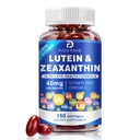 Lutein ו-Zaxanthin תוסף - הםDS 2 פלוס + ויטמין עיניים, 40 מ"ג Lutein & 8 מ"ג Zeaxanthin עם ויטמין C, E, Zinc, אומגה 3 & CoQ10 עבור Blue Light Protection, תמיכה בריאות העין - 150 Softgels