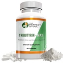 Tributyrin-Max Postbiotic Butyrate תוסף; Bloating, Gas and Leaky Gut Support; Perfect, ניקוי Wipe Poops; 750 מ"ג קפסולות Enteric; 3rd Party Tested Gluten / Dairy-FreeFree