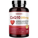 ZEBORA CoQ10-200mg-Softgels עם PQQQQ, BioPerine & אומגה 3, 120 משרתות Coenzyme Q10(Ubiquinone) תוסף עבור High-Absorption, Powerful- Antioxidant, תומך Heart & Energy- Production הפקה