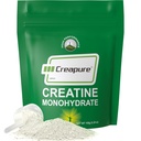אבקת Creapure Creatine Monohydrate פורה גבוהה גרמנית עשתה קרטין עם שום דבר אחר לא הוסיף כלל, טהור ולא משועבד לגברים ונשים. Zero Bloating, No Sugar, Vegan Friendly Supplement