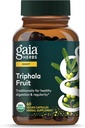 גאיה Herbs Triphala פירות - תומך בבריאות העיכול - בעדינות מנקה את המערכת שלך * - עם Amla פירות, Belleric Myrobalan, וצ'bulic Myrobalan - 60 קפסולות טבעוניות (30 ימים אספקה)