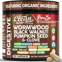 ניקוי Nutra Wormwood Black Walnut Pumpkin Seed Clove שמן Celery Garlic Grape Papaya Neem Diatomaceous Earth Womens Probiotic Gut Health ניקויse Detox Oreganoאולי Turmeric תוספי קפסולות טבעוניות