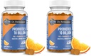 Garden of Life Dr Formulated 10 Billion CFU Prebiotic Fiber&Probiotic Gummies-Vitamin D3 for Digestive and Immune Health – Gluten Free,Non GMO,No Added Sugar,Orange Dream Flavor,60 Gummies(Pack of 2)
