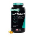 JYM תוסף מדע אומגה JYM Fish שמן 2800 מ"ג, אומגה גבוהה אומגה 3, EPA, DHA, DPA למוח, לב ותמיכה משותפת 120 Soft Gels