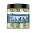 Earthborn Elements Damiana Leaf 200 קפסולות, Pure & Undiluted, No Additives