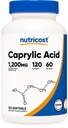 מזון זול Caprylic Acid 1200mg, 120 Softgels