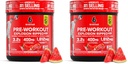 Six Star Pre-Workout Explosion, Watermelon (30 משרתים)-Preworkout Energy אבקת תוסף עבור גברים ונשים-Pre Workout משקאות Mix with Creatine & Betaine-Sports Nutrition Products,(Pack of 2)