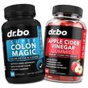 קולון ניקוי Detox & ACV Apple Cider Vinegar Gummies - 15 יום קירור גלולות פלוש ופרוביוטיקה & ACV Gummies תוסף - תנועות Bowel עבור Intestinal Stomach Bloating Gut תמיכה תמיכה ב- Gut תמיכה תמיכה