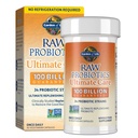 Garden of Life Raw Probiotics for Women and Men with Digestive Enzymes, 100 Billion CFU, Clinically Studied Strains, Shelf Stable, 30 Capsules (Pack of 6)