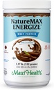 NatureMAX EnergyzeTM אבקת חלבון Whey חלבון אבקת אנרגיה תומכת החלפת Meal - 20g חלבון Per המשרת - פלאפור שוקולד טבעי - ויטמין חלב כשר - 1.17lb