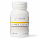 Integrative Therapeutics Calcium D-Glucarate - תמיכה יומית עבור Detoxification Systems* - תומך בתפקוד החיסון הבריא ו- Estrogen Metabolism * - Gluten & Milk-Free - 90 קפסולות (30 משרתים)