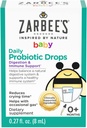 Zarbee's Baby Probiotic Drops, Daily Digestive + Immune Support, Newborn Infants & Up, 0.27 Fl Oz