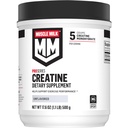 תוספת של אבקת חלב שרירים Pro סדרה Creatine, Unflavored, 1.1 פאונד, 100 משרתים, 5g Creatine Monohydrate, NSF מוסמך עבור ספורט, Packaging May Vary