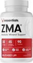 Bucked Up ZMA כמוסות, Anabolic מינרלים תמיכה - Bucked Up Essentials (30-45 משרתים, 90 קפסולות)