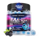 תוספי חניכיים EAA, All 9 Essential Amino Acids תוספת, BCAA Amino Acids חניכיים עבור נשים│Branched-Chain Aminos & אלקטרוליטציה hydromies│Gluten חינם, Raspberry Flavor, טבעוני, 60ct 60ct