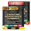 Creatine Monohydrate חניכיים עבור גברים ונשים, 9000MG Creatinemies סוכר חינם - BCAA 2:1, B12 B6 עבור כוח Boost, Focus & Endurance, טבעוני, non-GMO