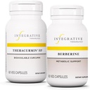 Integrative Therapeutics Bundle עם Berberine, 60 קפסולות & Theracurmin HP, 60 קפסולות - Berberine for Metabolic Support - Theracurmin That's 27x More Bioavailable *