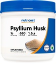אבקת Acמזינים Psyllium Husk (1.5 פאונד) - GMO-Free, Gluten-Free