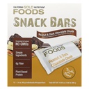 California Gold Nutrition Foods, Peanut & Dark Chocolate Chunk Bars with Dry Roasted Almonds, Chicory Rootfi, Pea Crisps ודבש, 12 Bars, 1.4 oz (40 גרם) כל אחד מהם