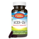 קרלסון - ACES + Zn, ויטמין A, C, E + Selenium & Zinc, Cell Health & Immune Support, Antioxidant, 60 Softgels