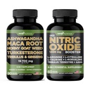 Gade Nutrition Ashwagandha עם Maca Root, Horyt Goat Weed, Turkesterone, Tribulus Terrestris, Panax גינזנג + Nitric Oxide Booster - Bundle for Energy, Vitality, Performance, Pumpus Terrestris, Pumpus Terrestris, Panax Geneseng + Nitric Oxide Booster - Bundle for Energy, Vital for Energy, Vitality, Performance, Performance, Performance, Push, Push, Push, Push, Pumpation, Push, Push, Push, Push, Push, Push, Push, Panax Drive, Push.