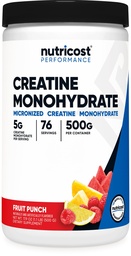 אבקת monohydrate (Fruit Punch, 500 דקדוק)
