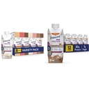 ודא מקס חלבון דיאטה שקד, Variety Pack, עם 30 גרם של חלבון ו Max חלבון נוזלי תזונה שקד עם 30 גרם חלבון