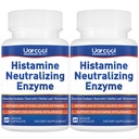 DAO Enzyme תוסף Histamine Diamine Oxidase תוסף עבור Smooth Digestion - Made in USA - 60 Softgels (2 בקבוקים)